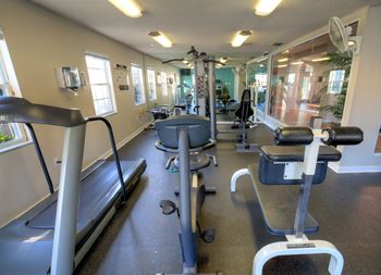 Fitness center with 24 hr access